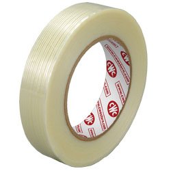 1" x 60 Yard 4.5 Mil Filament Reinforced Tape (36 Rolls) - CWC 056202